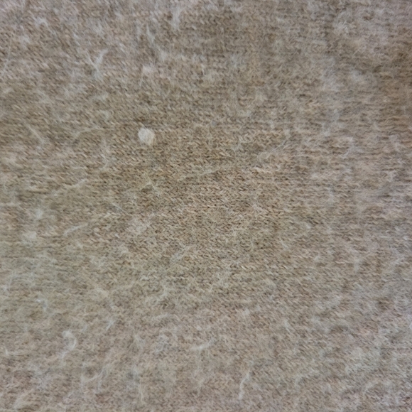 ❤️ 3 For $35 merino wool button up boxy straight cut cardigan tan beige small - Picture 3 of 5